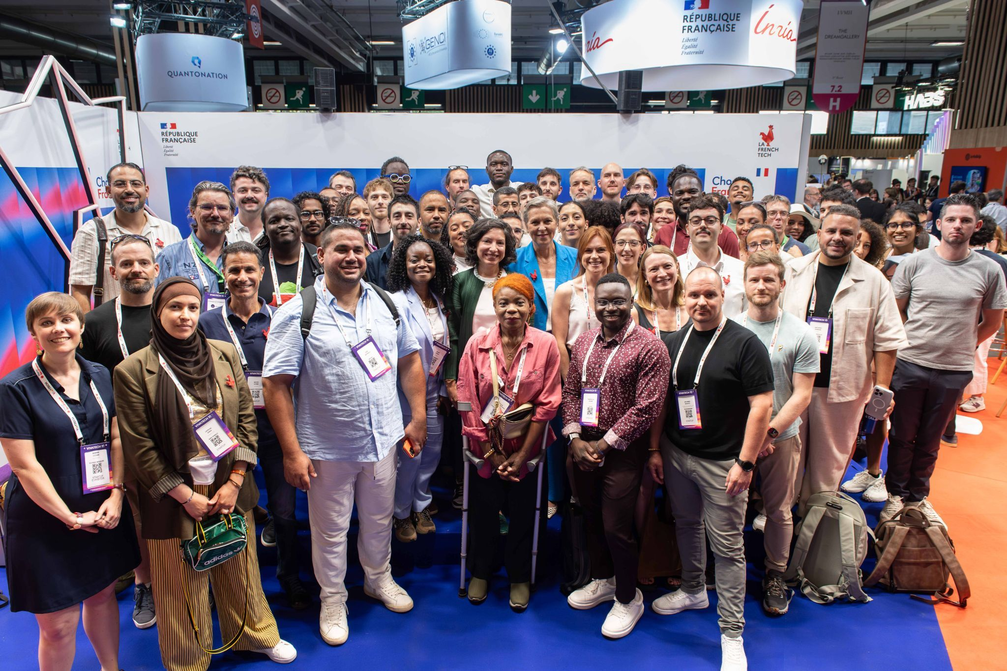 Lauréats French Tech Tremplin réunis à VivaTech